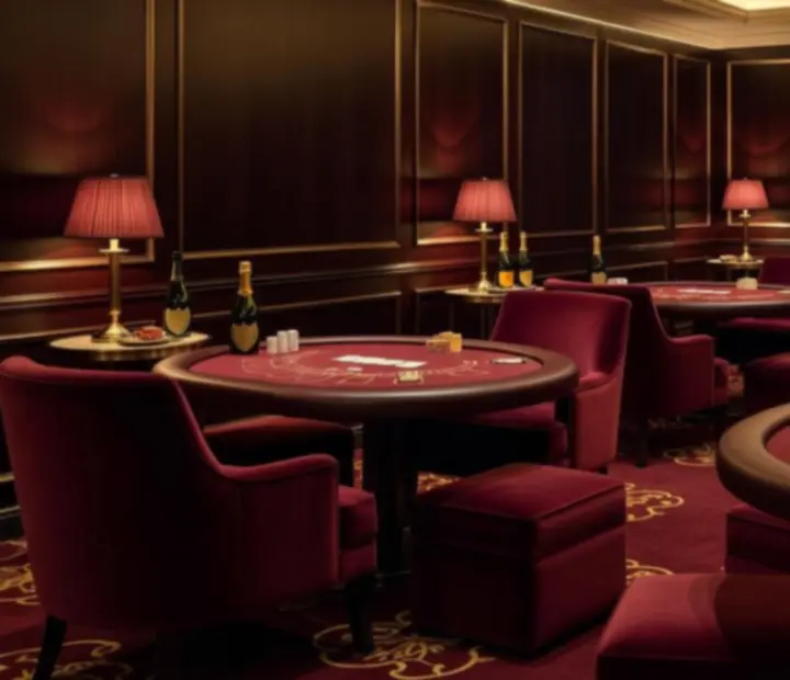 Salon VIP privatisable du Lounge Terrasse Ambre prêt pour un événement privé.